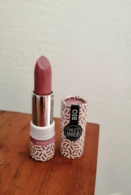 Rouge à lèvres Charlotte makeup bio rose vintage n° 03