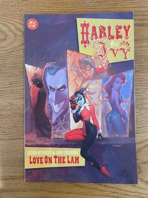 Harley and Ivy Love on the Lam Harley Quinn prestige DC COMIC BOOK Rare Lady
