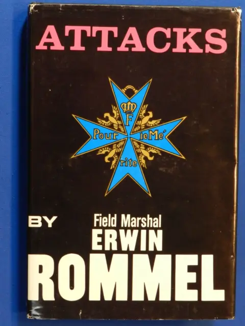 WWII Afrika Korps: ATTACKS, by Field Marshal Erwin Rommel. 1979 1st Complete Ed.