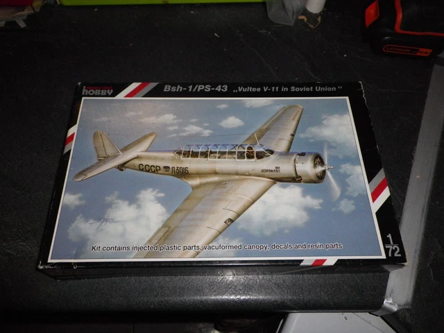 Special Hobby  Bsh-1/Ps-43 Vultee V-11 In Soviet  Union  1/72