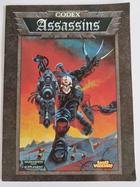 GAMES WORKSHOP WARHAMMER 40k Codex Assassins Supplement 1999 £12.00 ...