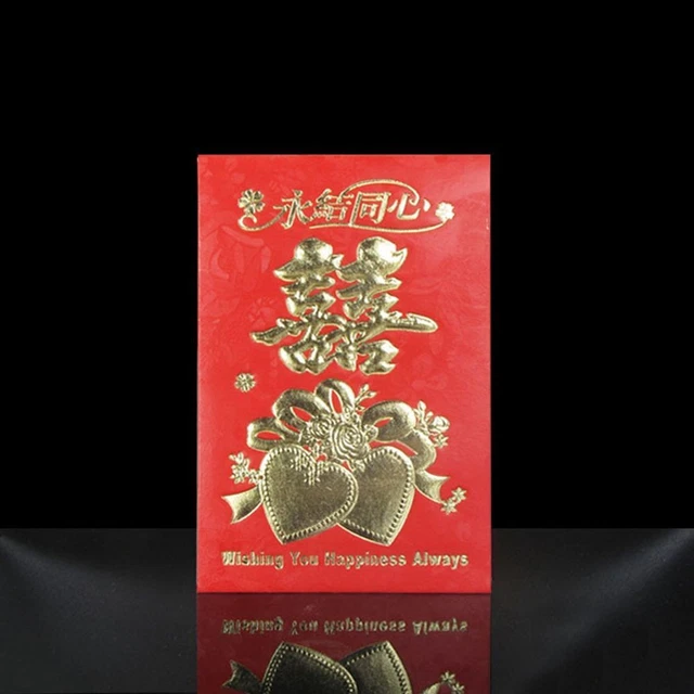 30X  Chinese NEW YEAR red envelope Pocket-Celebrations Wedding Lucky KIDS gift