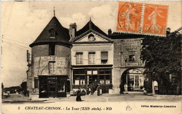 CPA AK CHATEAU-CHINON - La Tour (456735)