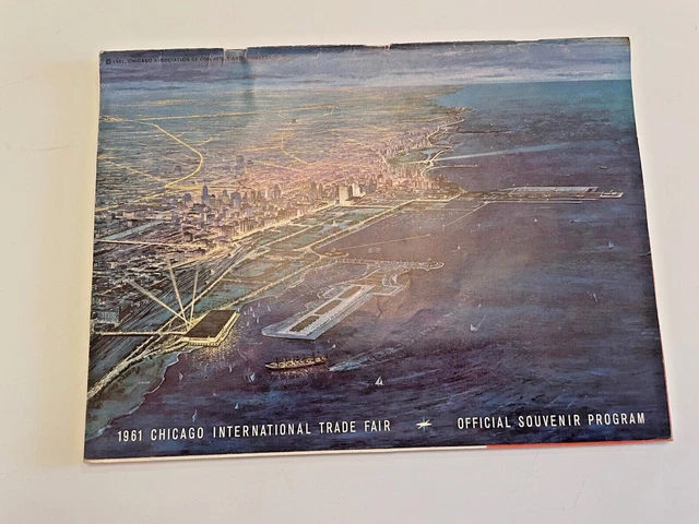 1961 Chicago International Trade Fair Official Souvenir Program Advertising
