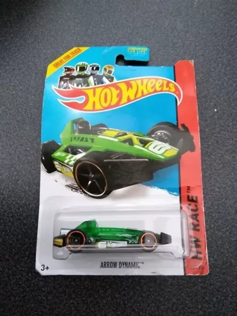 Hot Weels 1:67 - Hw Race - Arrow Dynamic - 162/250 - Mattel 2014