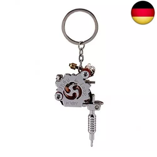 Mini Schlüsselanhänger, 1PC Portable Keychain & Key Ring für Tattoo Ma