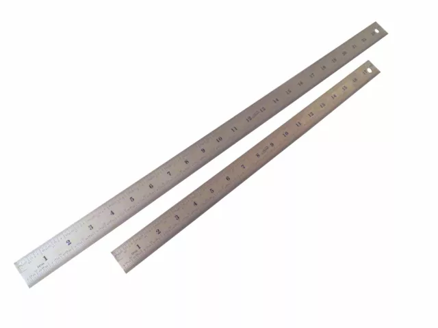 Igaging 18 Machinist Hook Ruler / Rule 4R with 1/8, 1/16, 1/32, 1/64 grads