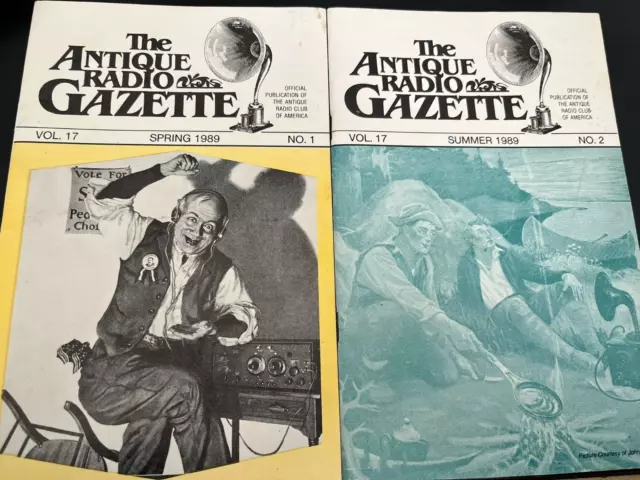 The Antique Radio Gazette Spring and Summer 1989