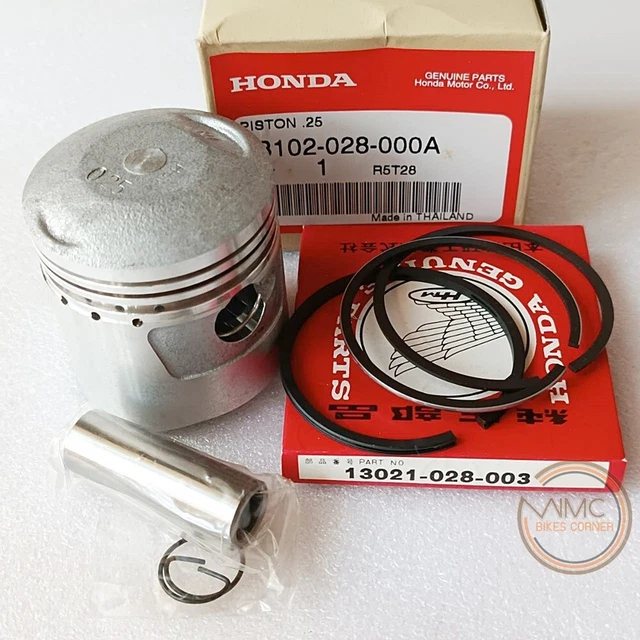PISTON KIT & PIN 0.25 OS DIA=50.25mm FOR HONDA S90 CS90 SL90 CL90 CT90 ST90 CM91
