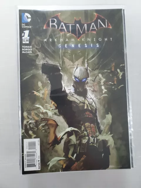 Batman Arkham Knight Genesis #1 VARIANT A COVER DC Comics (2015) FIRST ISSUE