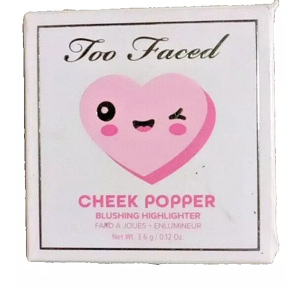 2x Too Faced Pinker Times Ahead Cheek Popper Blushing Highlighter - New in Box!