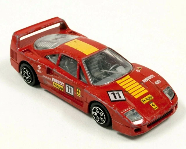 BBURAGO FERRARI F40 1 43 Italie Vintage Jouet Voiture Miniature