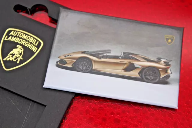 Lamborghini Aventador Svj Roadster Magnete Nuovo Originale Alto 8 5,5 CM