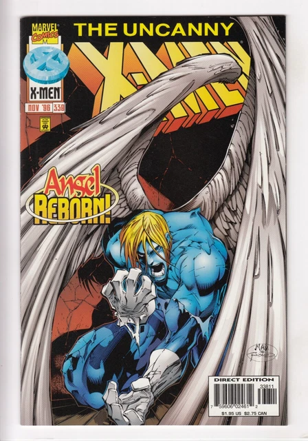 UNCANNY X-MEN #338 (1996-11) Vol 1 MARVEL Lobdell Madureira Archangel HIGH GRADE