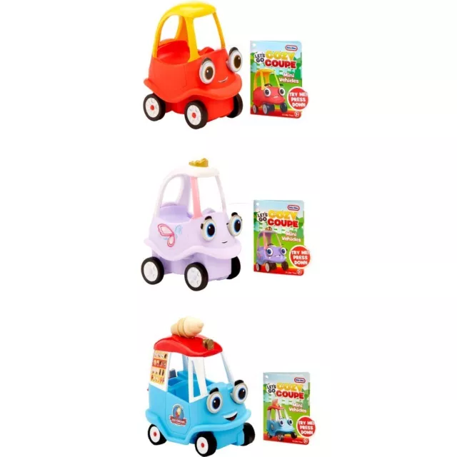 Little Tikes Let's Go Cozy Coupe - Cozy Mini Push and Play Vehicle - Assorted*