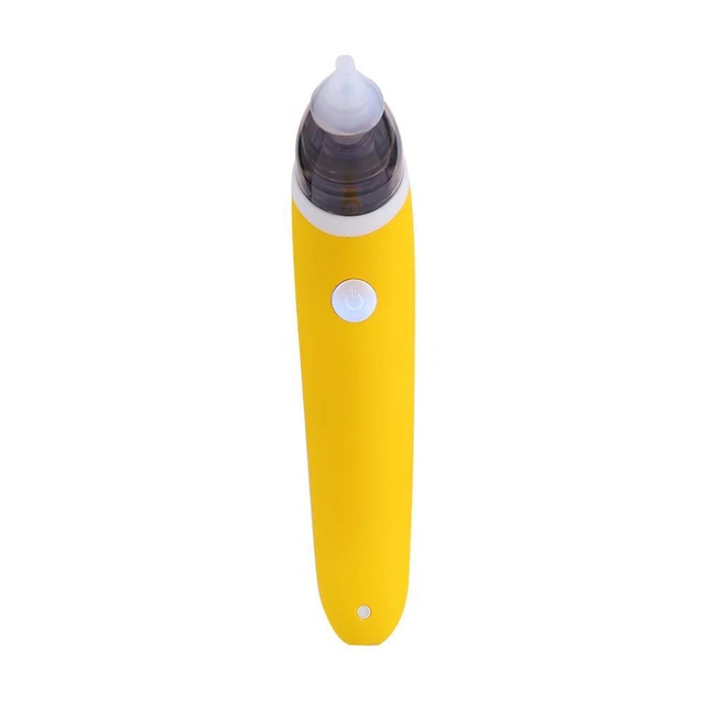 Protector limpiador nasal eléctrico para bebé bebé (amarillo)