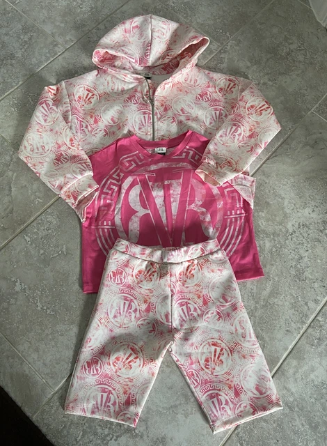 Girls River Island 3 Piece Set Age 7-8 New Without Tags