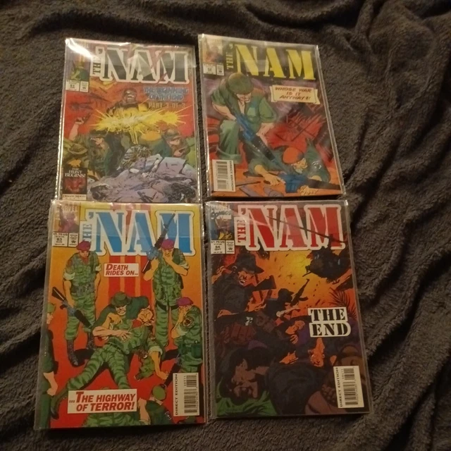 The Nam #1-84 Complete lot run Set series 1986-1992 Marvel comics Vietnam war 12
