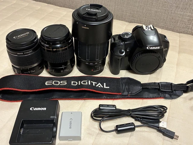 CANON EOS KISS X2 Camera Kit with EF-S 18-55mm Lens Used