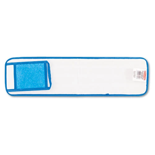 Rubbermaid Commercial Microfiber Wet Room Pads, 24 In. Long, Split Nylon/polyest