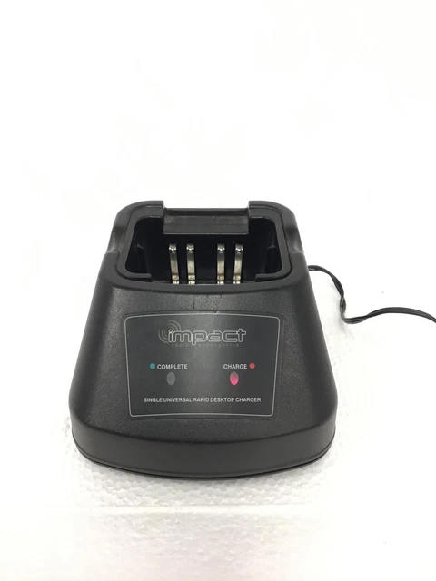 Impact AC-1 Charger Single Universal Rapid Desktop Battery Charger GOOD WORKING