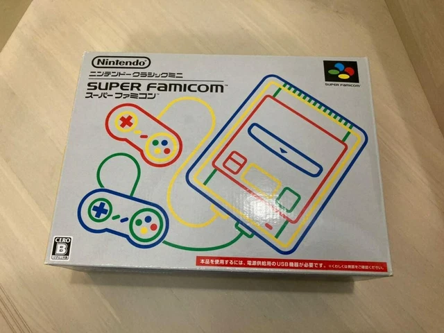 NINTENDO CLASSIC MINI Super Famicom Console SNES Japan Tested ＆ Works ...
