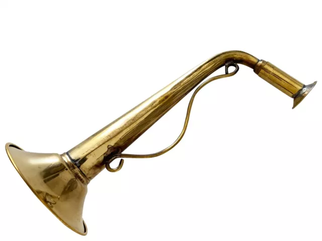Hörrohr Hörmaschine Antik-Stil Stethoskop Hörgerät Tröte Signalhorn Arzt Deko f
