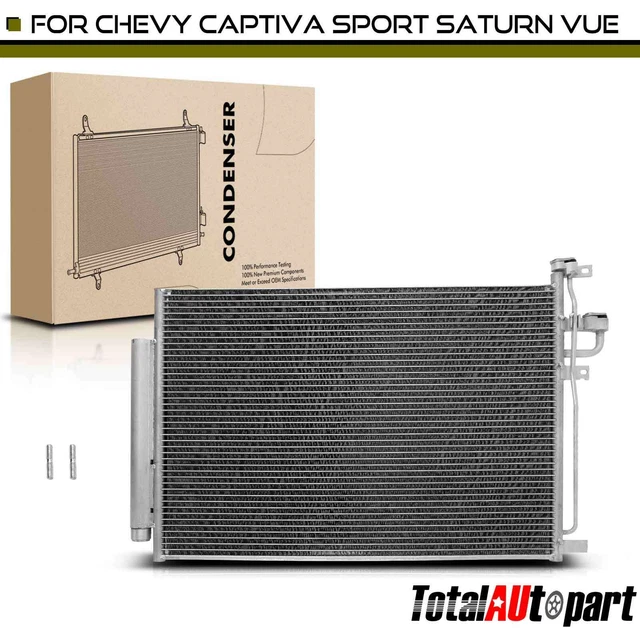 New AC Condenser w/Receiver Drier & Bracket for Chevrolet Captiva Sport Saturn
