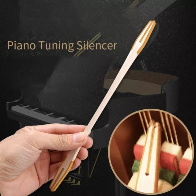 Compatto per pianoforte tuning accessori legno altezze stick silenzioso per superiore Ab