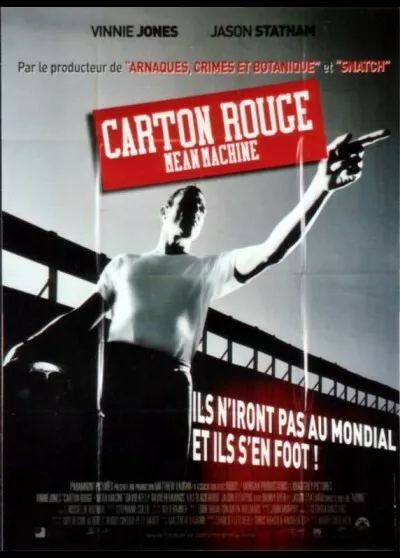 affiche du film CARTON ROUGE 120x160 cm