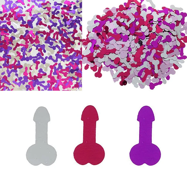 Bachelor Bachelorette Party Hen Night Willy Confetti Scatters Plastique√ New  S3