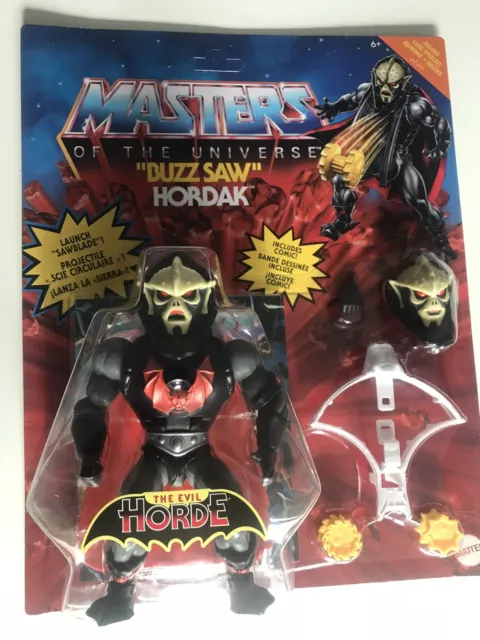 MotU Masters of the Universe Origins 14cm Deluxe Figur +Zubehör: Buzz Saw Hordak