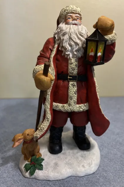 1998 Lang & Wise Proud Santa, Susan Winget 7" Figurine, Decorative Display Box