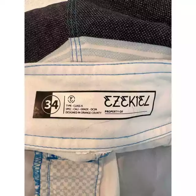 Ezekiel Striped Board Shorts- 34(M) 3