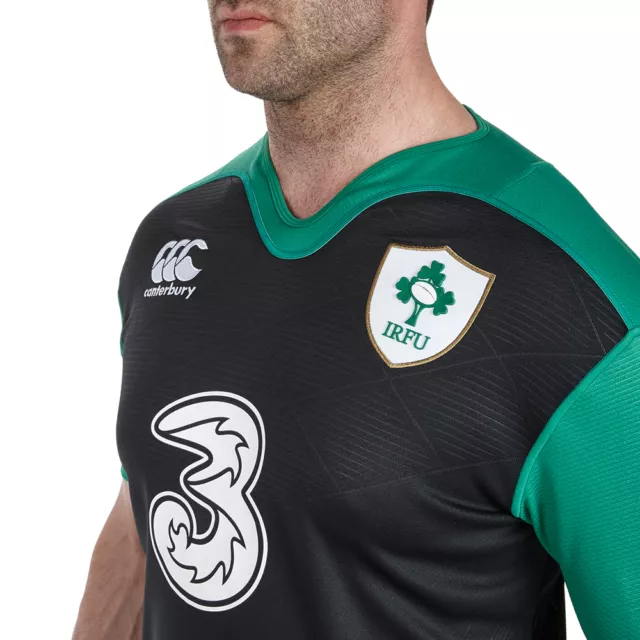 Canterbury Men's Ireland RFU Away Pro Shirt 2015/16, Size: S (Chest: 36") 3