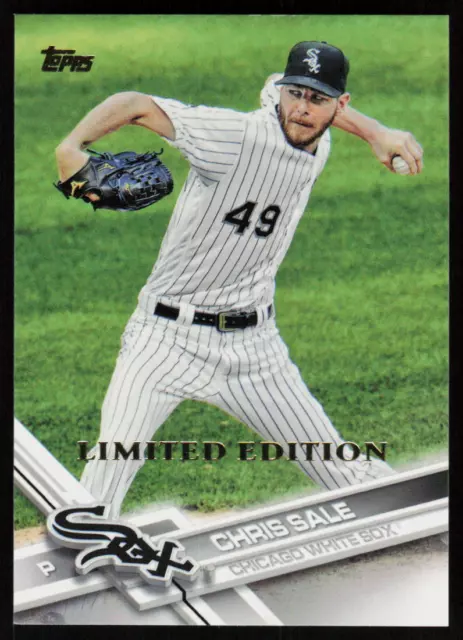 2017 Topps Chris Sale #9 BASEBALL Chicago White Sox Limited Edition