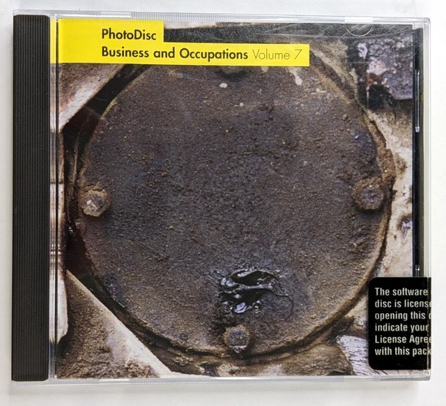 PhotoDisc Fotos de Stock Libres de Derechos Vol 7 Ocupaciones de Negocios CD 336 Imágenes '93