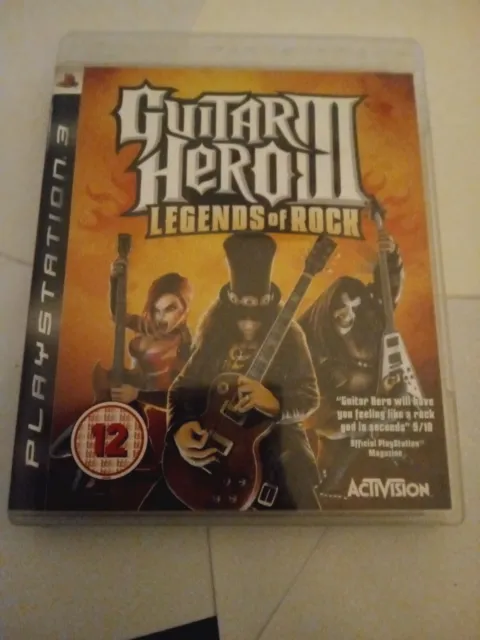 Guitar Hero III: Legends of Rock (Sony PlayStation 3, 2007) - Versione USA