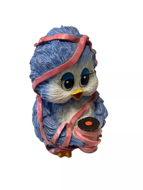 Sonshine Promises Blue Bird Figurine Friends Are Tied Together w/Ribbons of Love