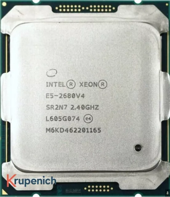 Intel Xeon E5-2680 v4 - 14core 2011-3 X99 CPU Processor