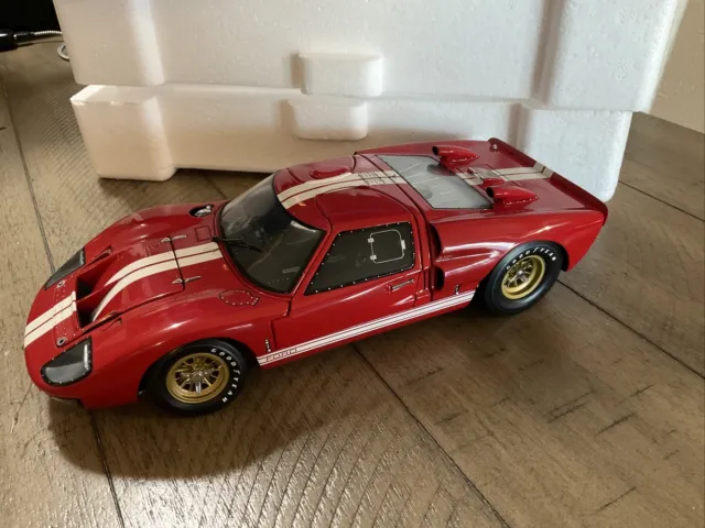 Exoto 1966-67 Ford GT40 MKII   Le Mans  1:18 Retired Boxed