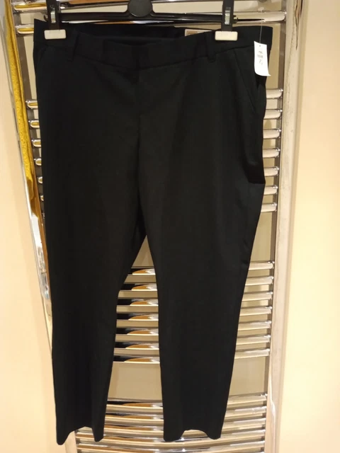 Jeans nuovi con etichette Gap Khakis Maternity neri sottili alla caviglia, UK taglia 12 US taglia 8