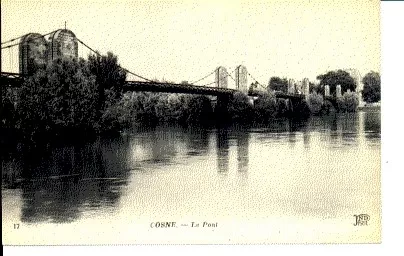 (S-73202) FRANCE - 58 - COSNE COURS SUR LOIRE CPA      N.D.  ed.