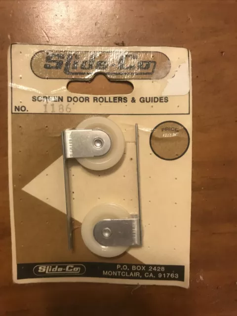 Slide-Co 2pack Screen Door Rollers Hardware 1186 Tension Roller FREE SHIPPING