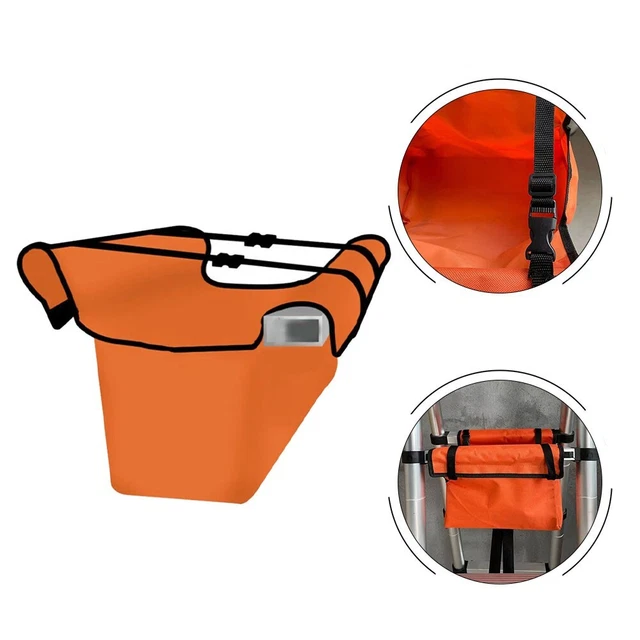 Organizer utensili compatto per scale telescopiche facile accesso e portabili