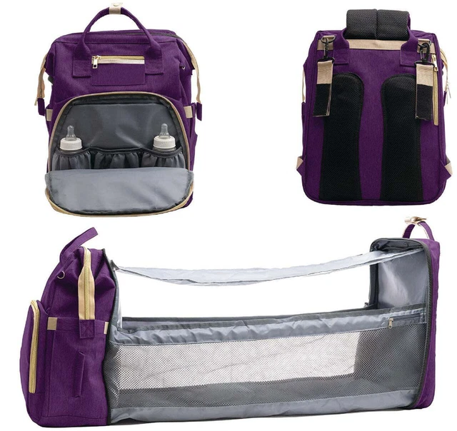 Diaper Bag Backpack with Changing Station | 0-12 Month| Waterproof
