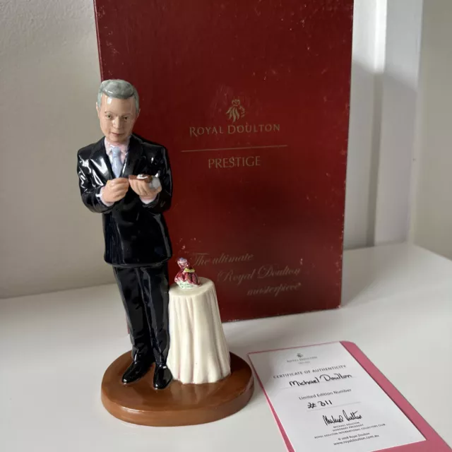 ROYAL DOULTON MICHAEL DOULTON HIMSEL RARE 2500 Only MODEL No HN 4653 LTD ED MIB