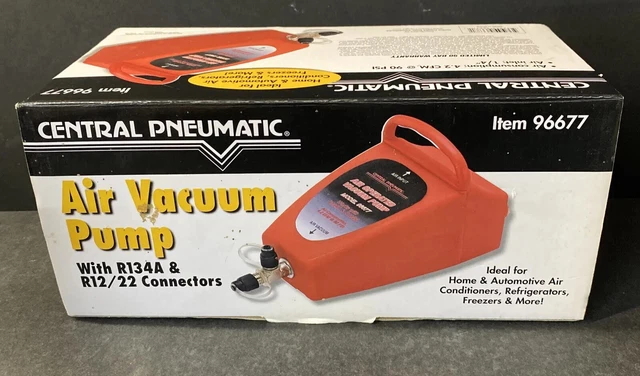 Air Conditioner Venturi Type Ac Vacuum Pump R12 R134A Central Pneumatic