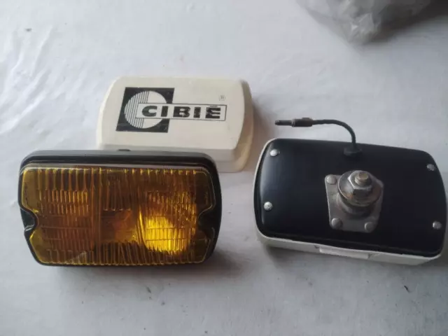 2 Cibié 35  FOG DRIVINGLIGHTS . LIKE MARCHAL 750 IDEAL BOUCLIER PEUGEOT 205 GTI