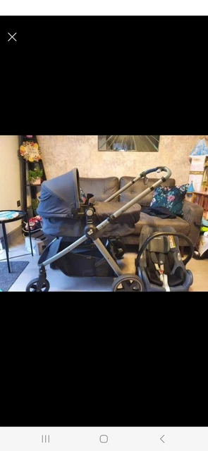 Maxi cosi Zelia push chair  cabrio fix carseat graphite  grey